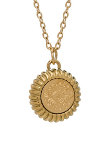 Contesa Constellations Medallion Necklace