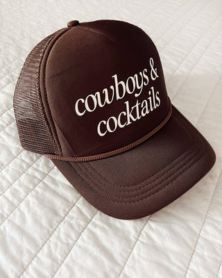Cowboys & Cocktails Trucker Hat