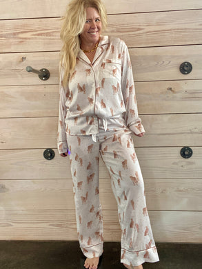 zsupply cheetah pajama set