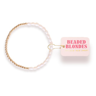 Hannah Pearl Bracelet in Gold