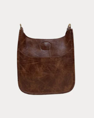 Mini Textured Messenger Bag - No Strap