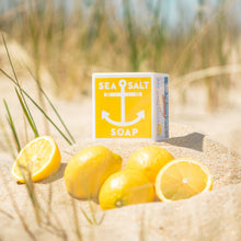 Load image into Gallery viewer, Sea Salt Lemon Soap