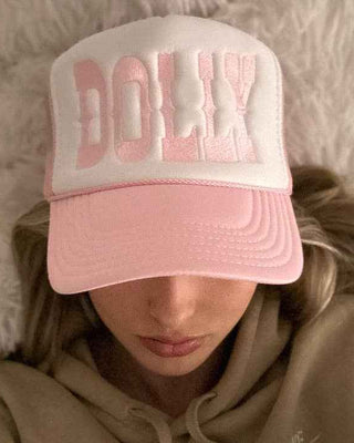 Dolly Trucker Hat | Light Pink
