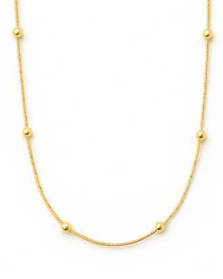 Ellie Vail - Rozlyn Beaded Ball Chain Necklace