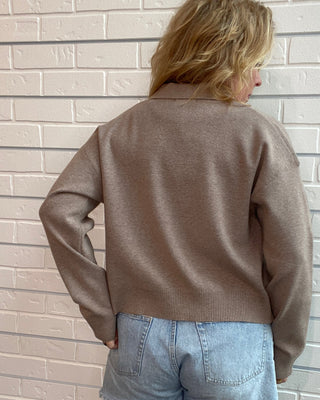 Z Supply Slowdown Sweater Jacket in Heather Ash. A soft sweater jacket