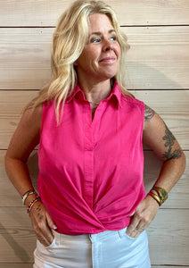 Renata Pink Top