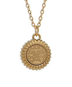 Contesa Constellations Medallion Necklace