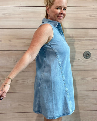 Denim Mini Dress