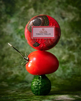Tomato Trellis Mini Tin Candle