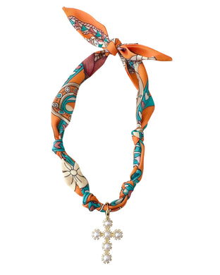 Palmas Scarf Necklace