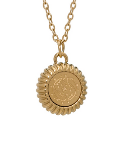 Contesa Constellations Medallion Necklace