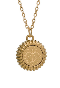 Contesa Constellations Medallion Necklace