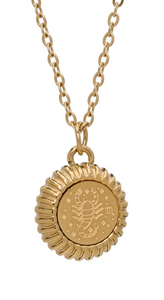 Contesa Constellations Medallion Necklace