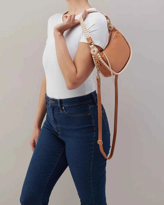 Mia Crescent Small Hobo Bag - Smooth Leather