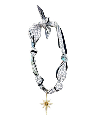 Starry Night Scarf Necklace