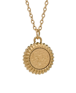 Contesa Constellations Medallion Necklace