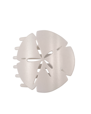 Sand Dollar | Large | Flat Shape Hair Clip