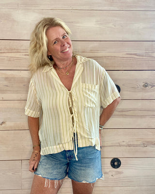 tie-front-sheer-collared-blouse