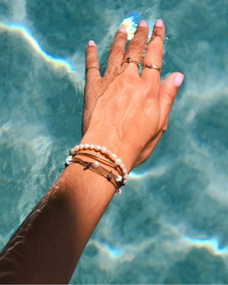 Crown Pearl Bracelet