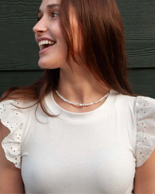Crown Pearl Necklace