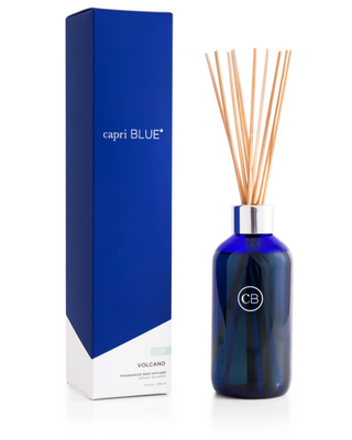 Capri Blue diffuser bottle and packaging on a white background