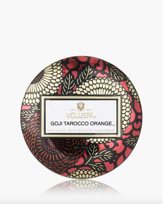 Goji & Tarocco Mini Tin Candle