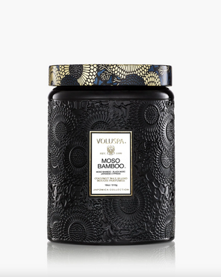 Moso Bamboo Large Jar Candle