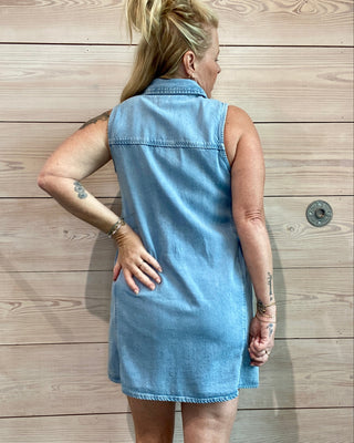 Denim Mini Dress