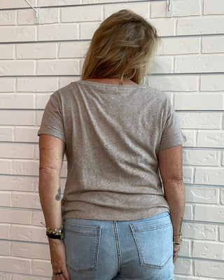 Nomad V-Neck Slub Tee