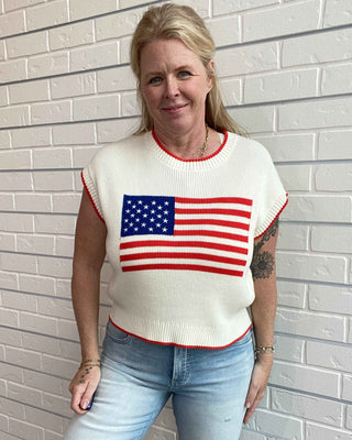 Patriot Sweater Tank