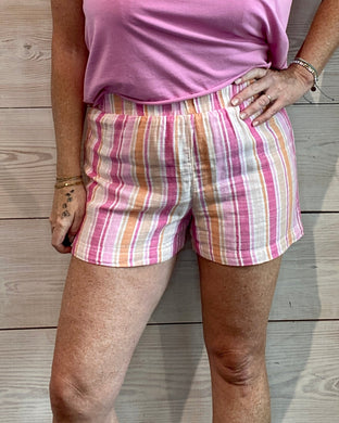 Morning Stripe Gauze Shorts