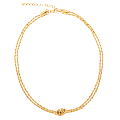 Ellie Vail - Iggy Rope Chain Knotted Necklace