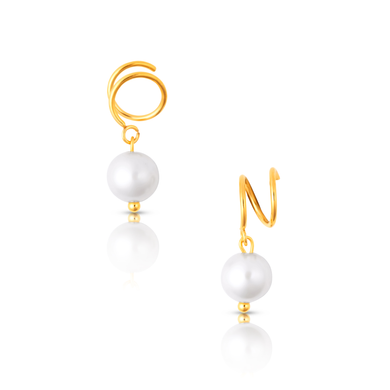 Ellie Vail - Cove Spiral Pearl Earring