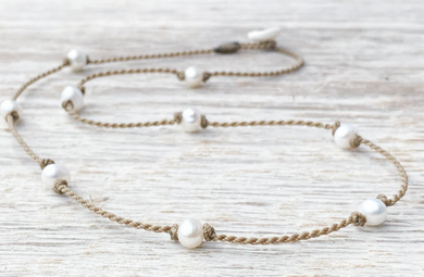 Tula Blue Princess Pearl Necklace