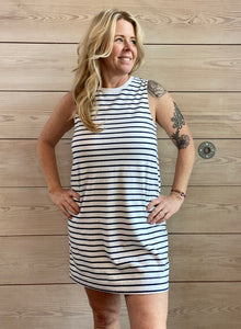 Sloane Striped Dress