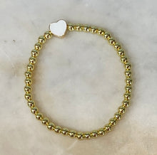 Load image into Gallery viewer, Beaded Heart Bracelet