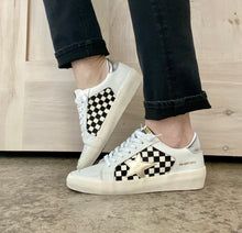 Load image into Gallery viewer, Nicollette Checkered Sneakers