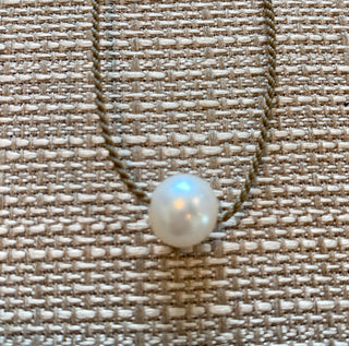 Classic White Pearl Necklace