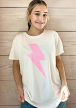 Load image into Gallery viewer, Pink Bolt Tee
