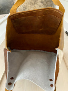 Cow Hide Leather Tote