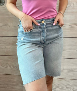 Hailey High Rise Bermuda Shorts