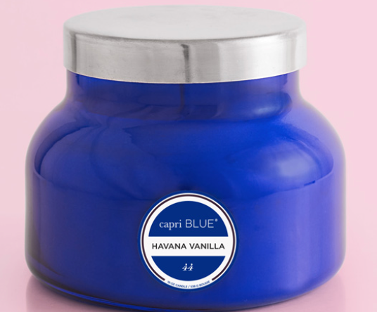 Havana Vanilla Blue Signature Jar Candle