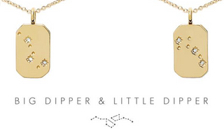 Big Dipper Little Dipper Necklace Set