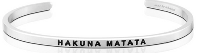 Hakuna Matata - Silver