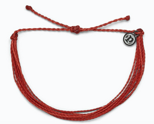 Bright Solid Red Bracelet