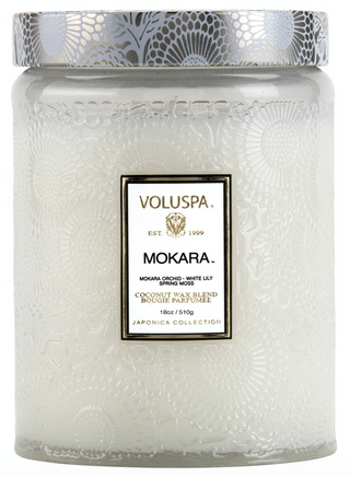 Mokara Large Jar Candle