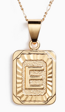Load image into Gallery viewer, Bracha Initial Card Necklace