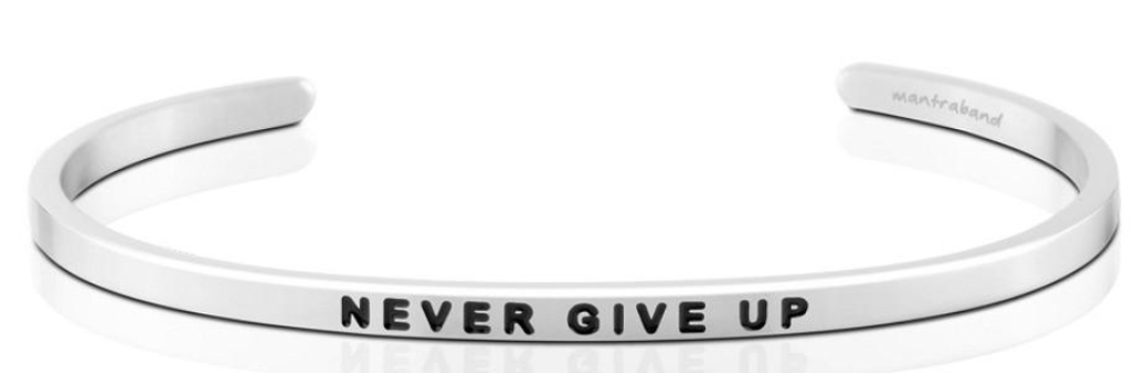Never Give Up Bracelet