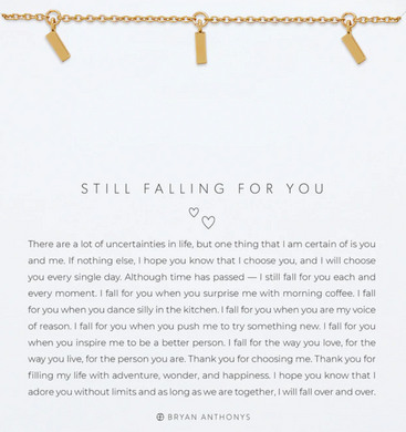 Still Falling For You Necklace