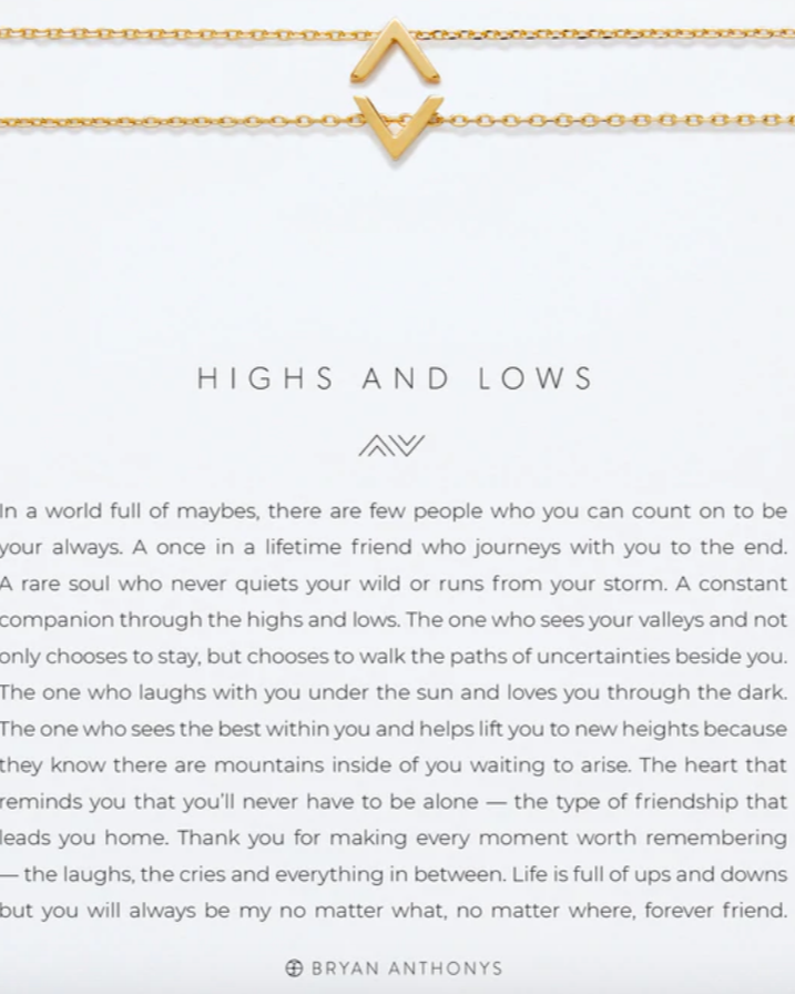 Highs and Lows Necklace
